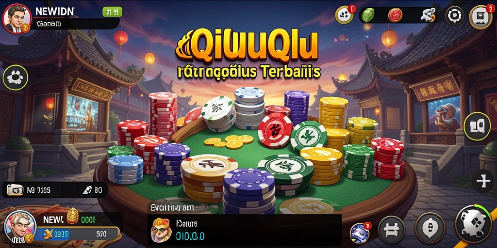 Gameplay seru QiuQiu dengan tampilan grafis yang menawan.