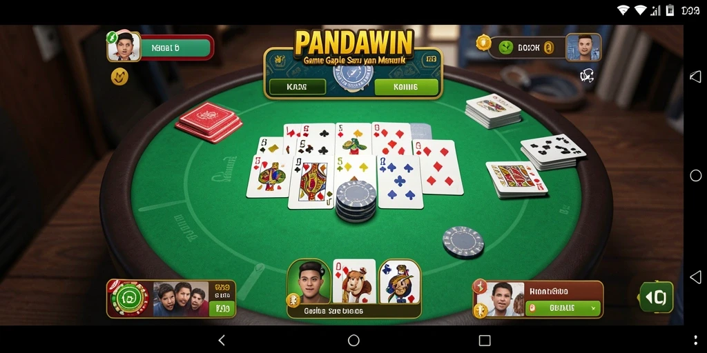 Screenshot gameplay PANDAWIN yang menarik dan seru.
