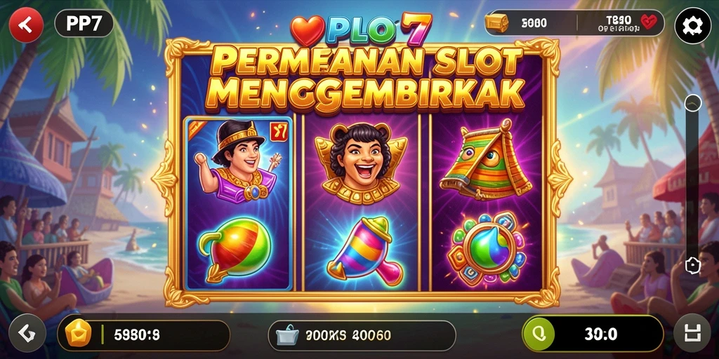 Tampilan gameplay PP7 yang menawan dan memikat.