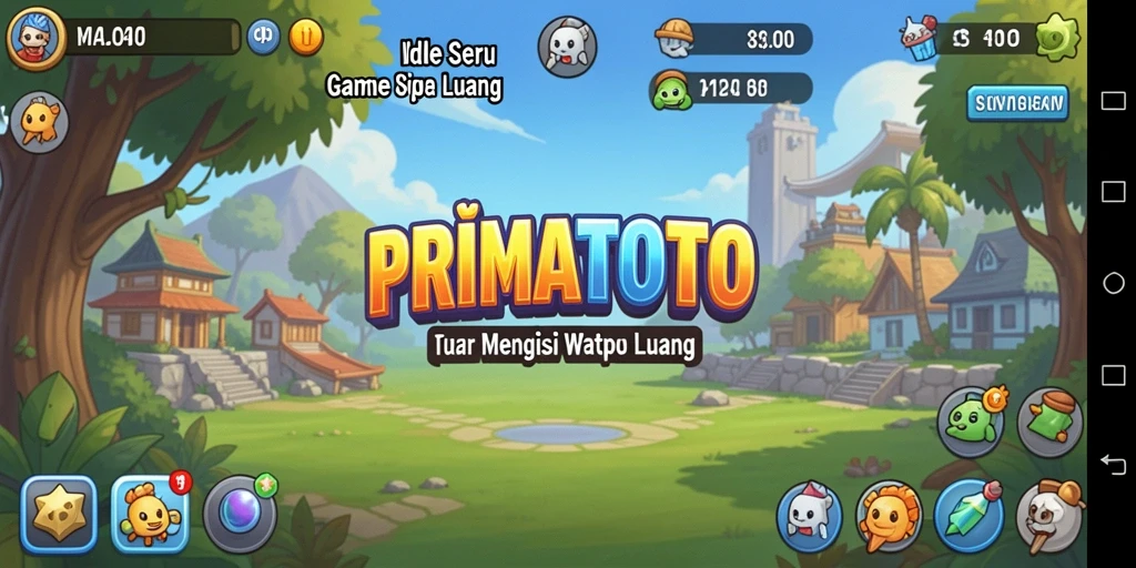 Tampilan gameplay <strong>PRIMATOTO</strong> yang menarik dan interaktif.