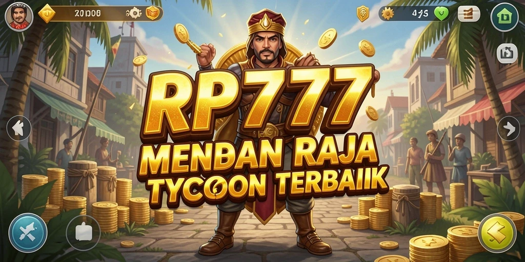 Screenshot gameplay menunjukkan aksi membangun bisnis di RP777.