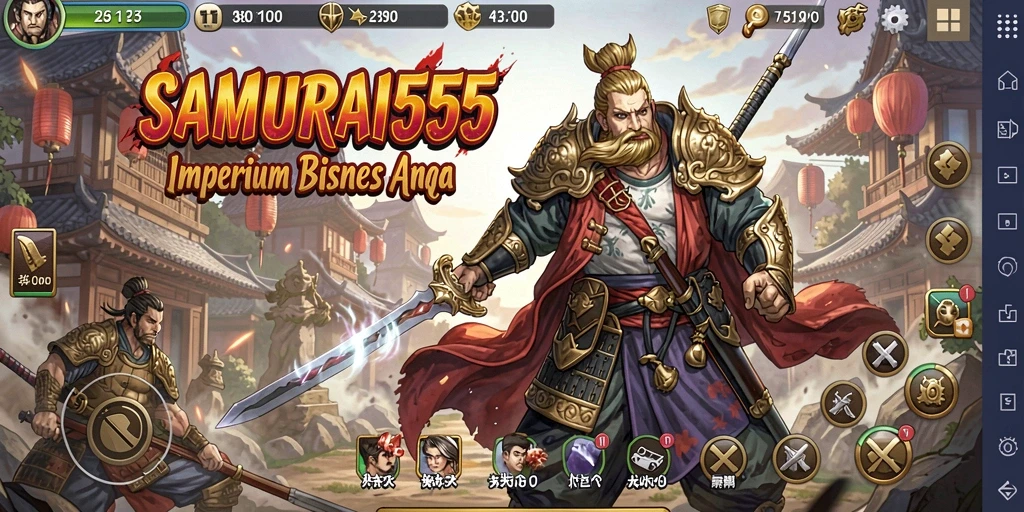 Screenshot menampilkan berbagai elemen gameplay Tycoon yang menarik.