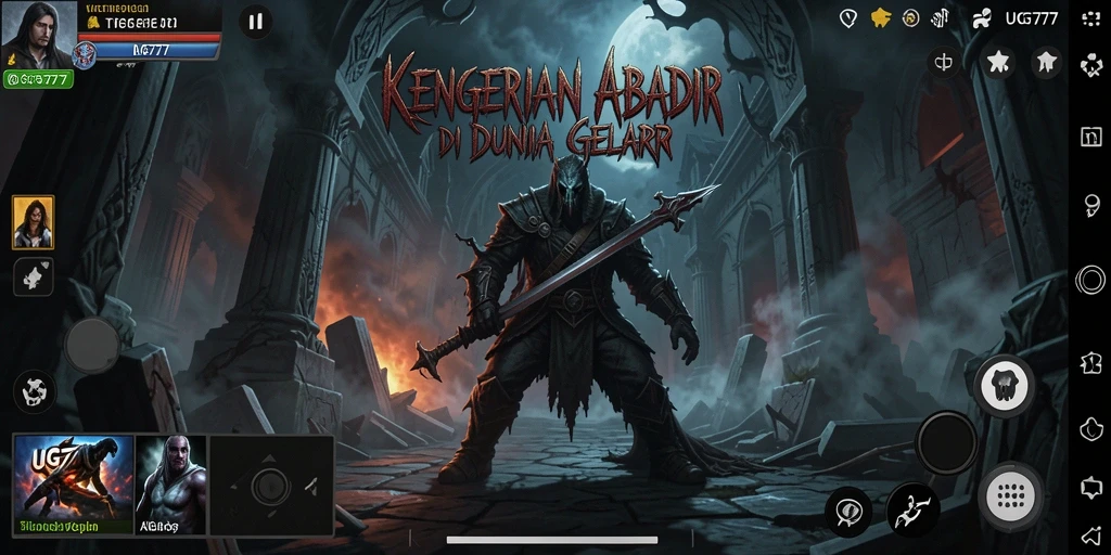 Gameplay UG777 menampilkan suasana horor yang mencekam dan menakutkan.